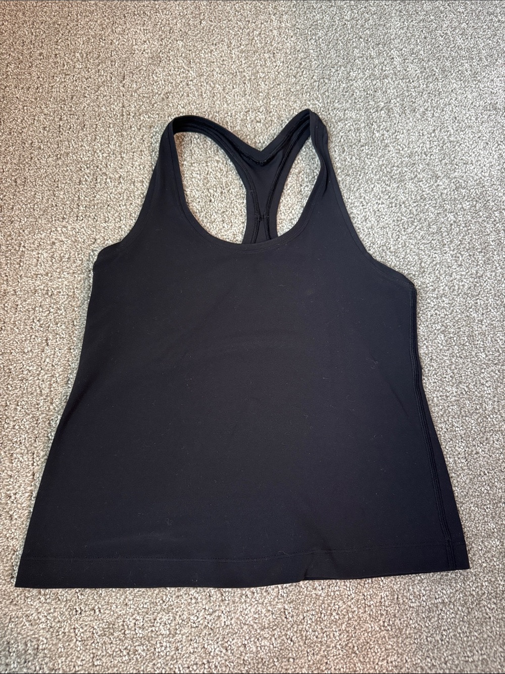 Black lululemon tank